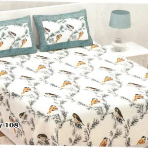 Bird Print Bedsheet Set